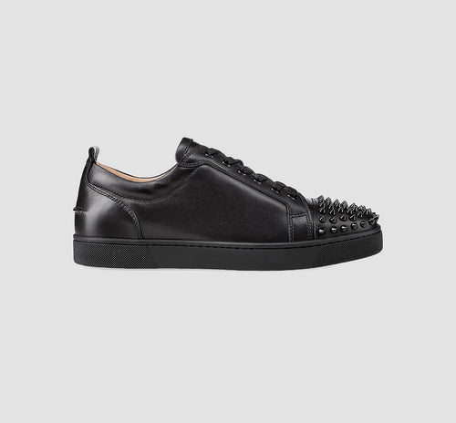 Mens Luxury Black Leather With Red Sole0012